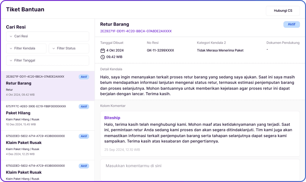 Ticketing and issue resolution