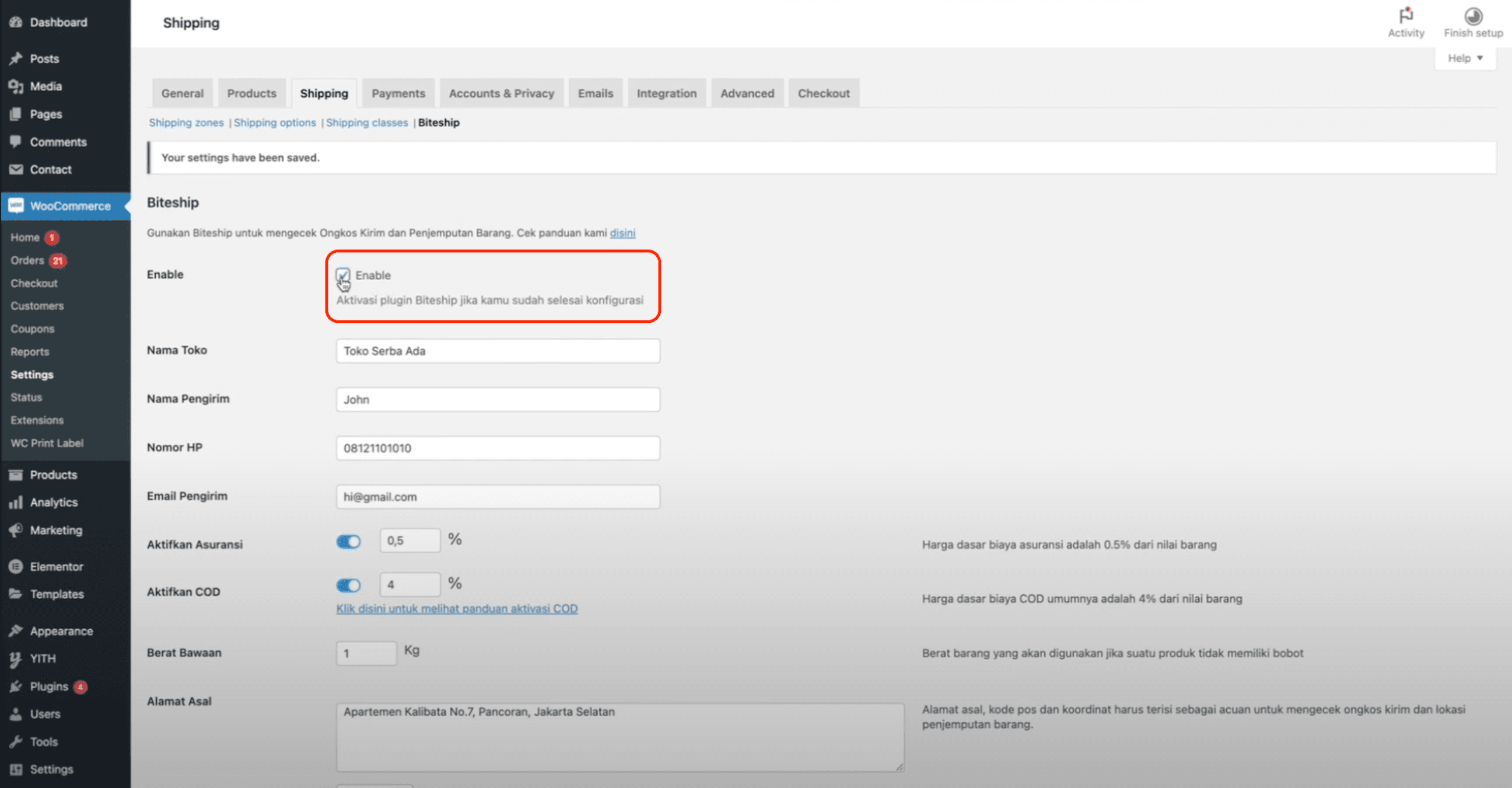 Cara Menambah Plugin Pengiriman di Woocommerce