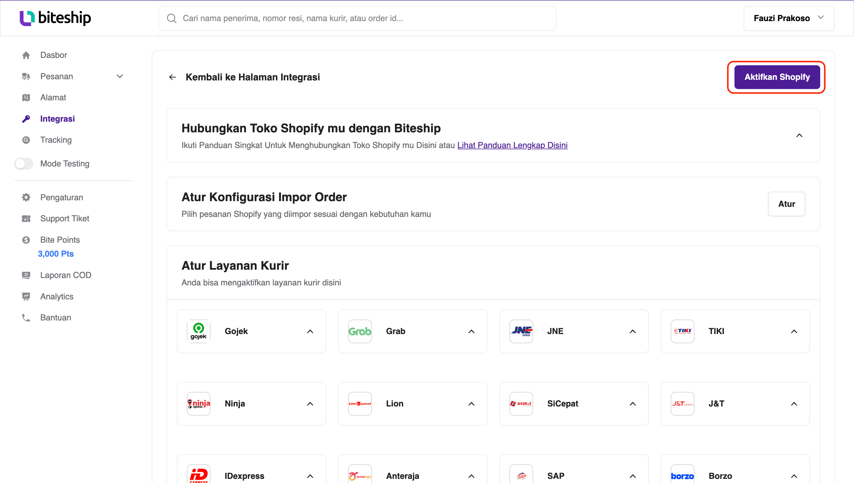 Cara Install Plugin Pengiriman dan Cek Ongkir di Shopify
