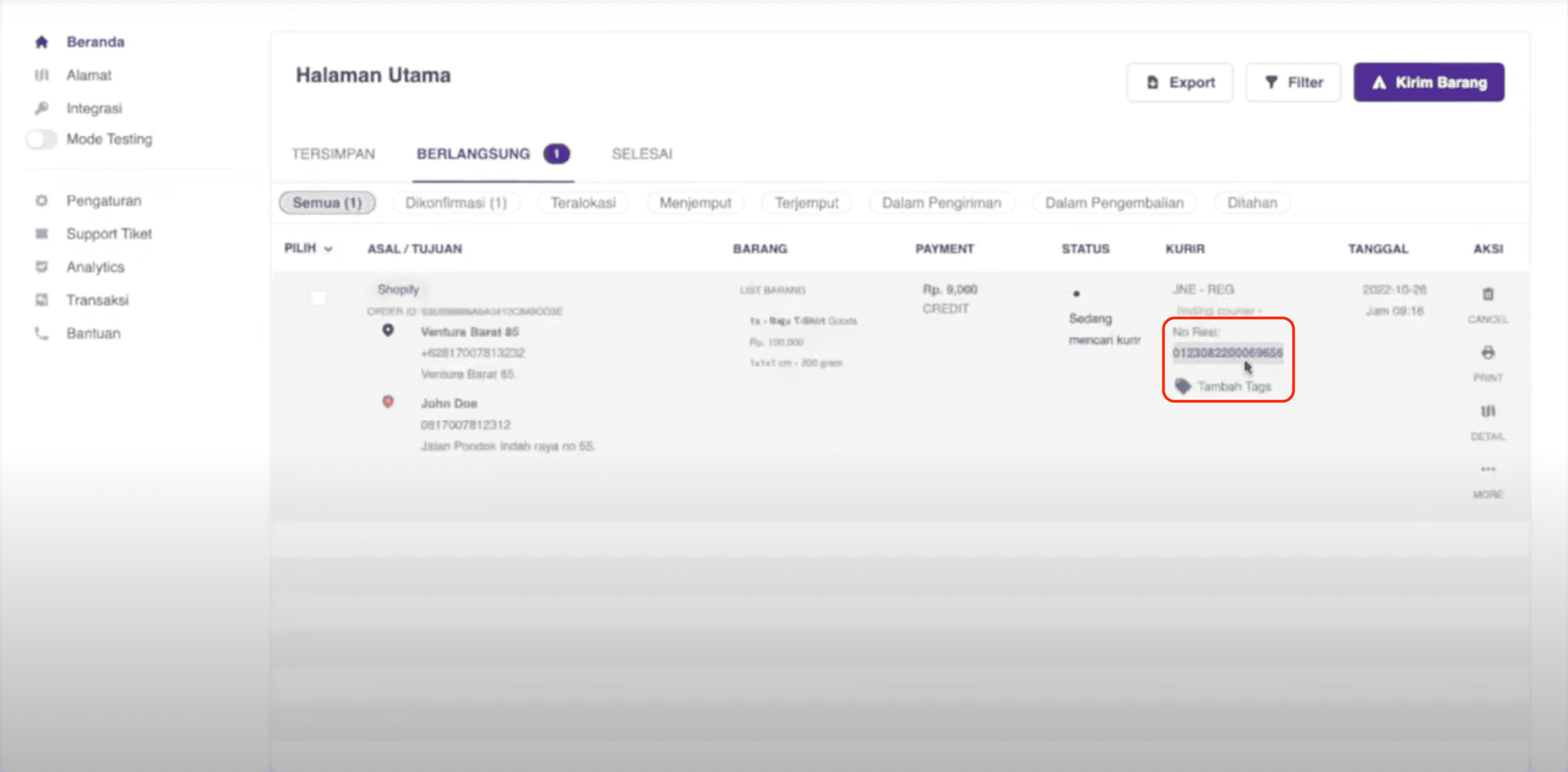 Cara Install Plugin Pengiriman dan Cek Ongkir di Shopify