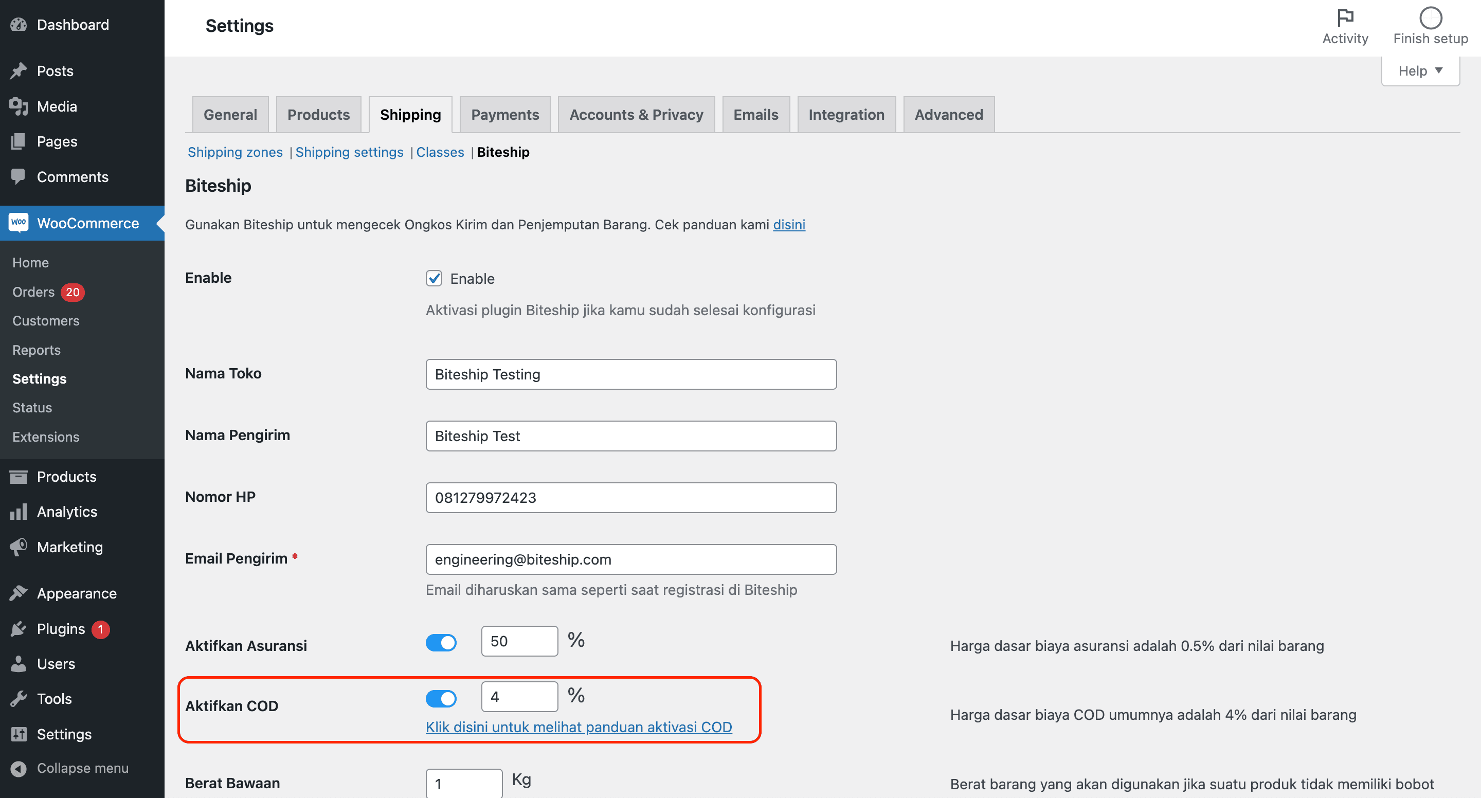 Cara Mengaktifkan Layanan COD di Website Woocommerce