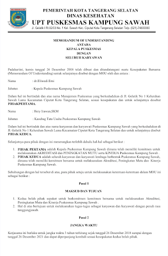 MoU: Pengertian, Tujuan, Jenis, Ciri, dan Contohnya