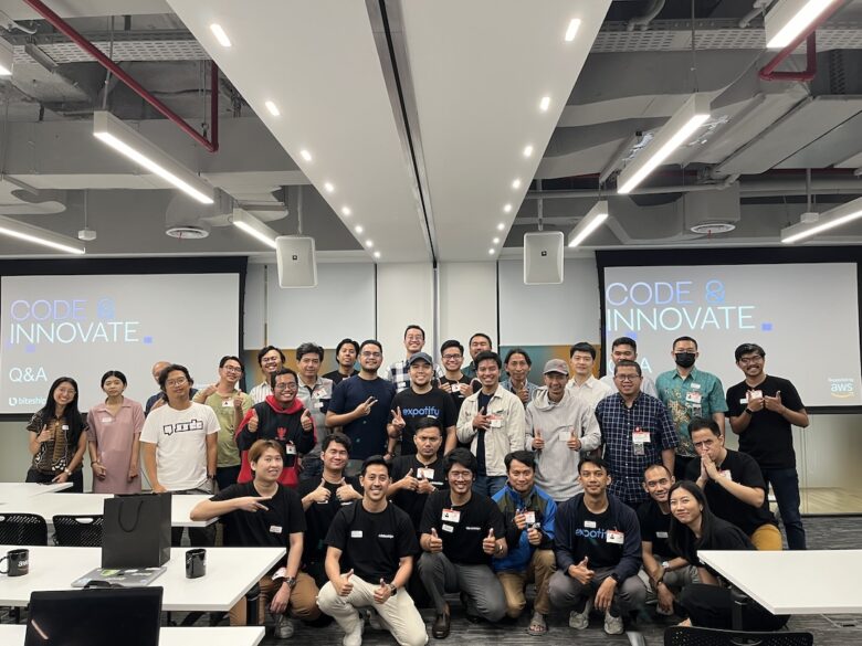 Biteship Menyelenggarakan Event “Code & Innovate” Untuk Memperkuat Hubungan dengan Developer dan Mitra Eksternal Biteship Menyelenggarakan Event “Code & Innovate” Untuk Memperkuat Hubungan dengan Developer dan Mitra Eksternal