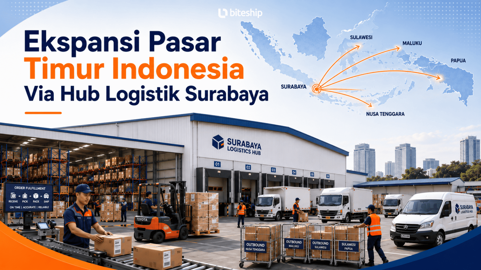 Ekspansi Pasar Timur Indonesia Via Hub Logistik Surabaya