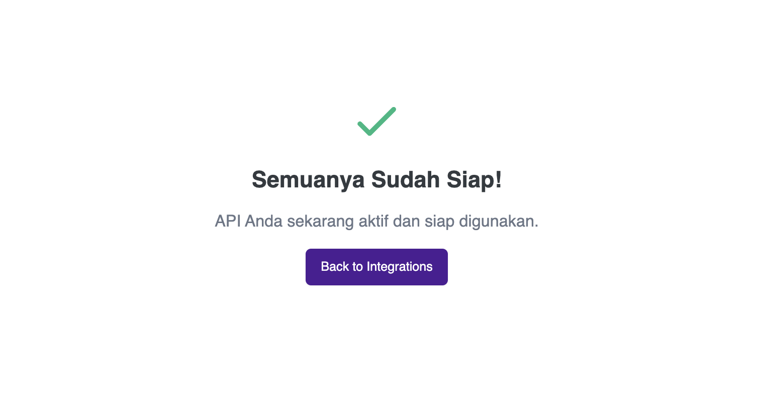 Biteship Submit Activation Request